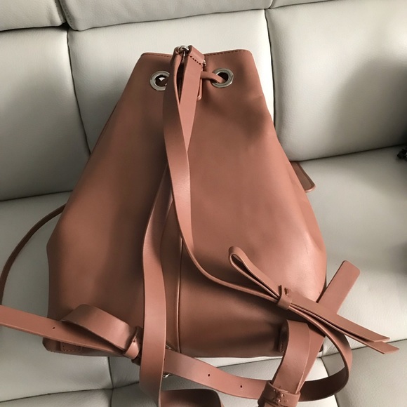 Bianca Blush Backpack purse AD & Daughters - Picture 4 of 4